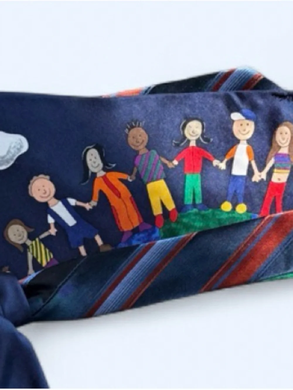 Upcycled Necktie Belt Back to School Teacher Kidcore Vibes